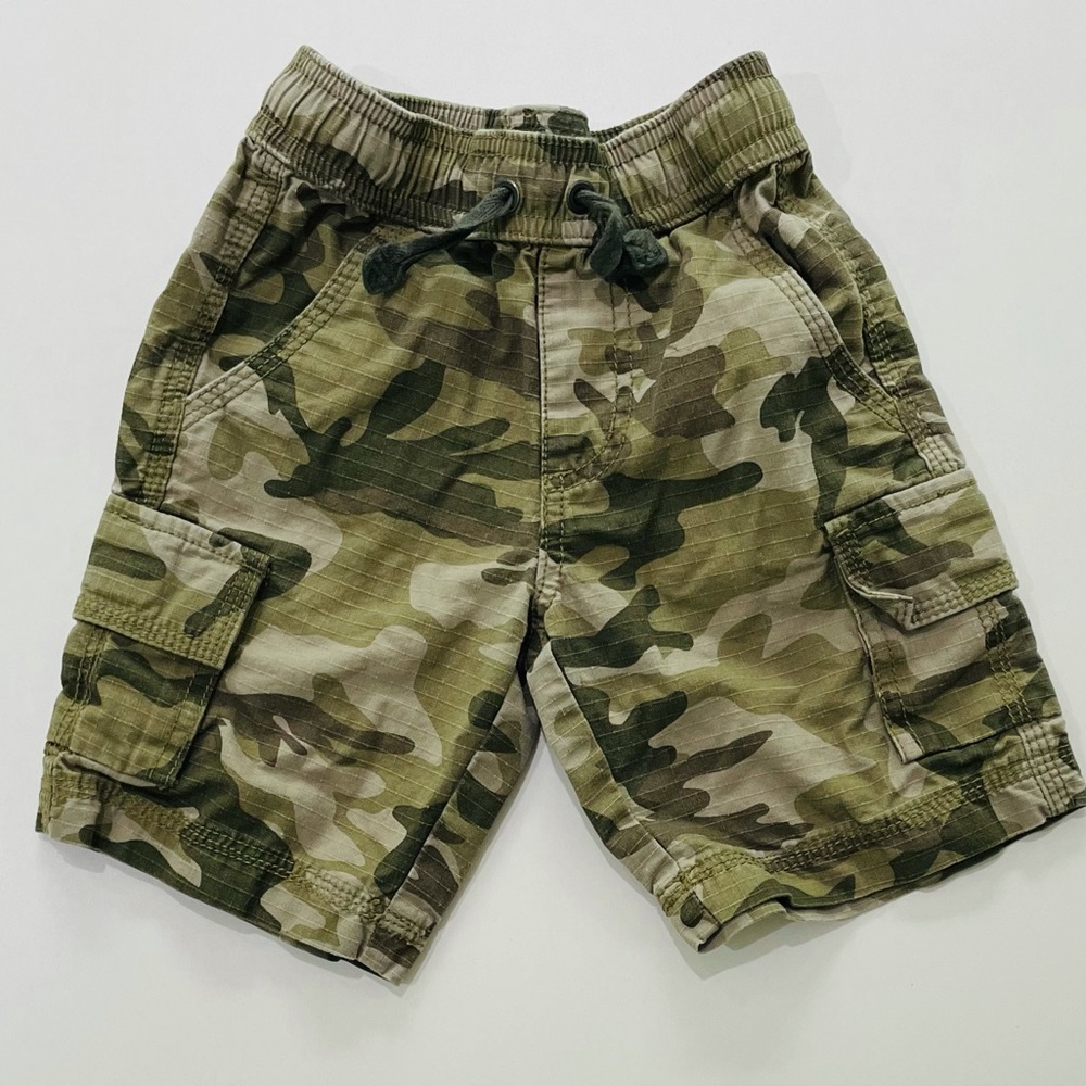 Hanna Anderson cotton canvas cargo short